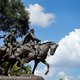 The Robert E. Lee statue in Robert E. Lee Park, in the Turtle Creek area of Dallas. (Tom Fox/Dallas Morning News)